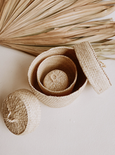 Load image into Gallery viewer, Handmade Blonde Basket Set