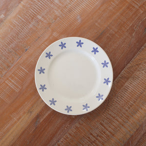 Vintage Blue Floral Small Plates