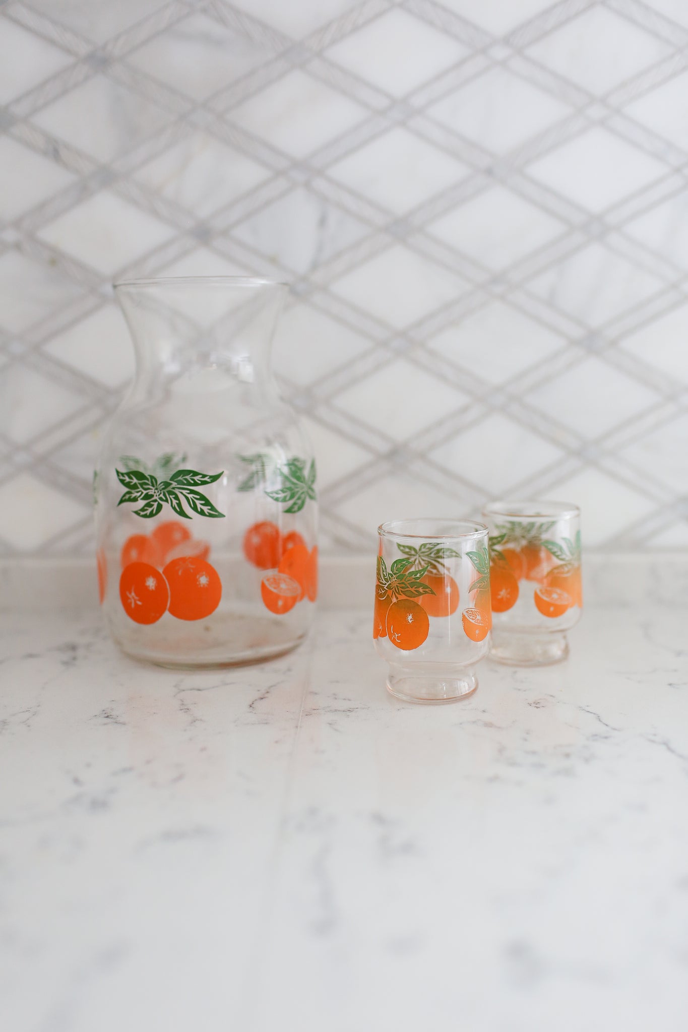 70s Orange Juice Decanter – The Cliffrose