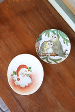 Load image into Gallery viewer, Christmas Owl Plate