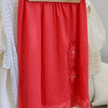 Load image into Gallery viewer, Rose Colored Slip Skirt