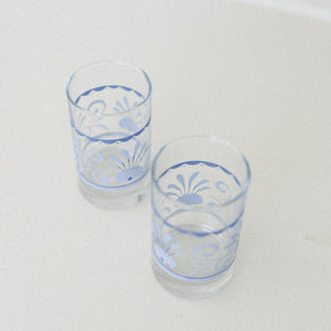 Blue Drinking Glasses