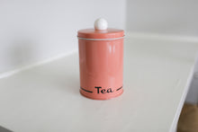 Load image into Gallery viewer, Pink Tea Canister