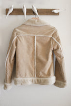 Load image into Gallery viewer, Vintage Suede and Feux Fur Coat