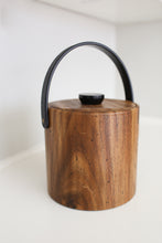 Load image into Gallery viewer, 1970s Faux Wood Ice Bucket
