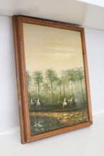 Load image into Gallery viewer, Camels and Palm Trees Artwork