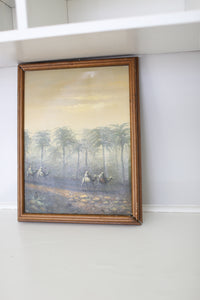 Camels and Palm Trees Artwork