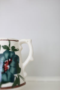 Hand Painted Floral Teapot