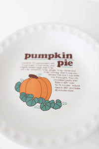 Pumpkin Pie Recipe Dish