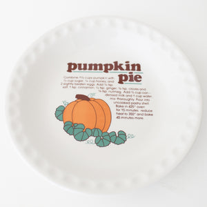 Pumpkin Pie Recipe Dish