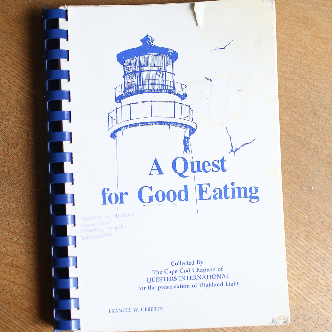 Cape Cod Lighthouse Cookbook