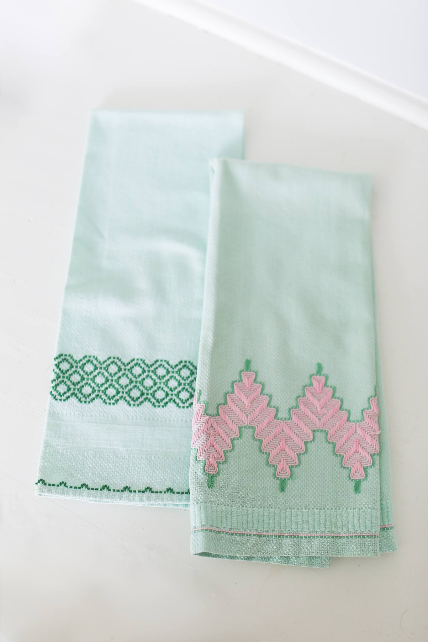 Handmade Dish Towel - Green – The Cliffrose