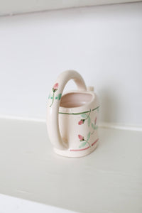 Hand Painted Ceramic Watering Can