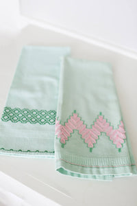 Handmade Dish Towel - Pink