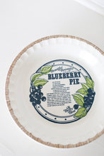Load image into Gallery viewer, Blueberry Pie Recipe Dish
