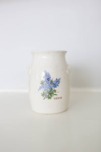 Speckled Bluebonnet Vase